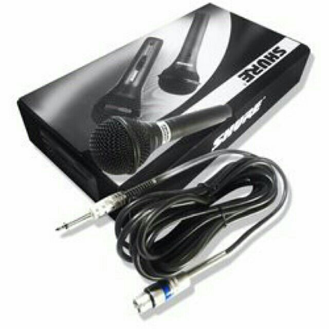 [Mã ELORDER5 giảm 10K đơn 20K] Micro Karaoke Shure 959 dây dài 5m