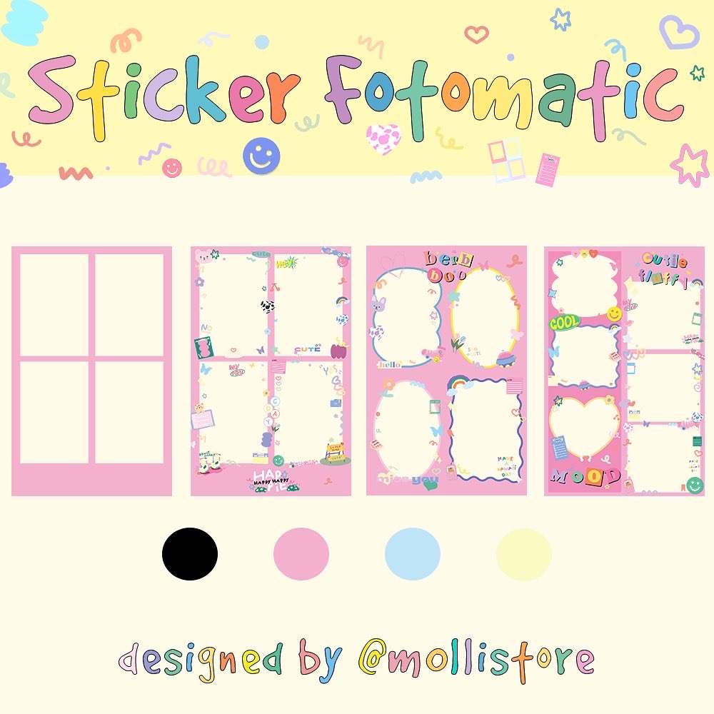 [Chat trước khi đặt hàng] Sticker Photomatic In ảnh theo yêu cầu Molli