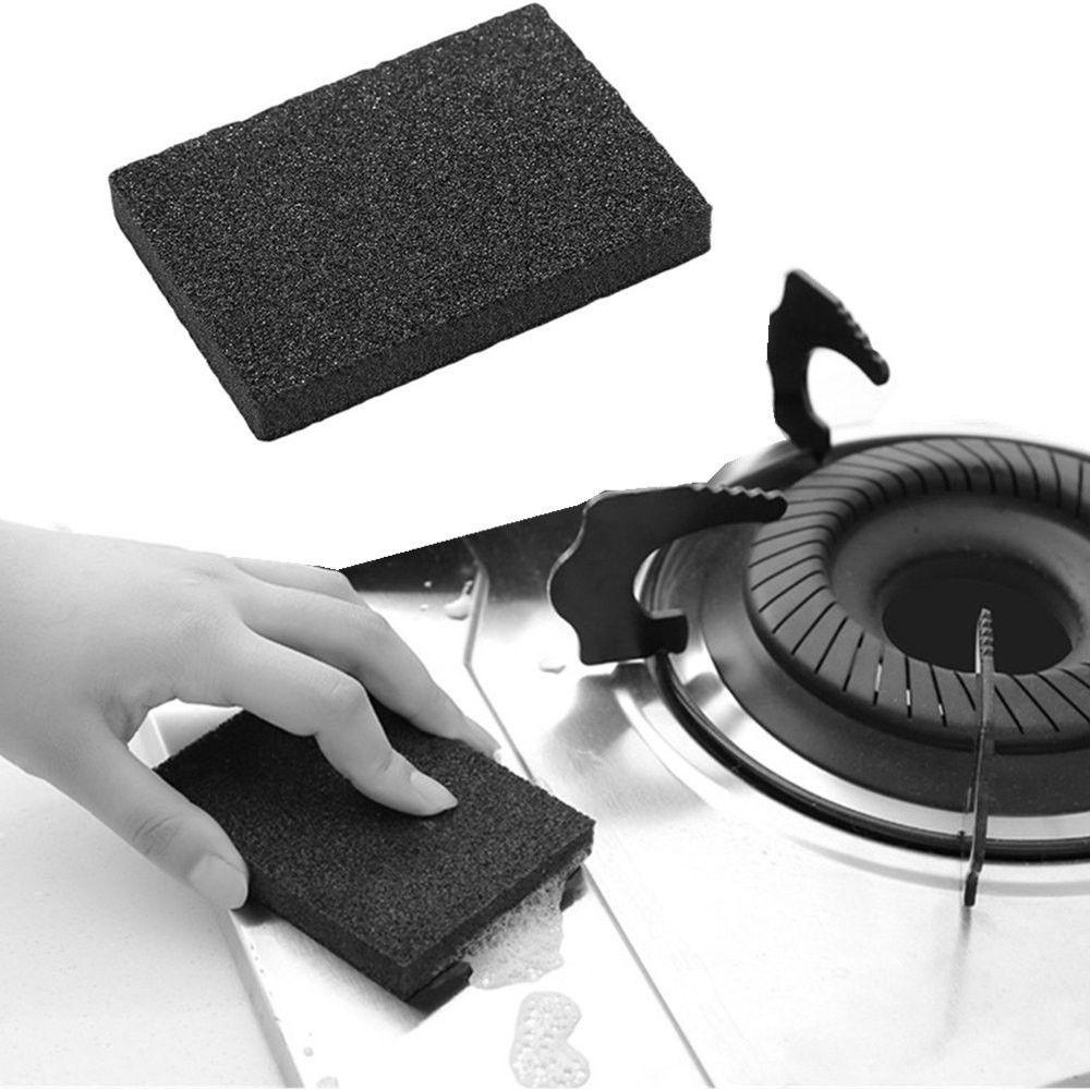 LLOYD Miếng Bọt Biển Cotton Màu Đen Tẩy Trang Làm Sạch Bụi Bẩn Nano Emery