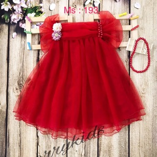 Đầm Cherry kèm chuỗi