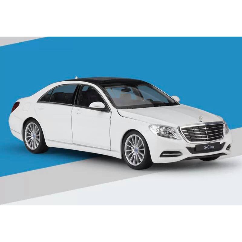 MÔ HÌNH XE KIM LOẠI CAO CẤP -  Mercedes Benz S-Class S500 1:24