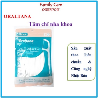Combo 2 túi Tăm chỉ nha khoa Oraltana