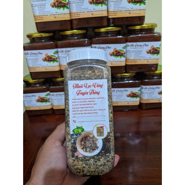 Muối Vừng Lạc , Mè Đen Lạc Đỏ Rang Giòn Thơm , Ăn Chay làm Quà Biếu Tặng