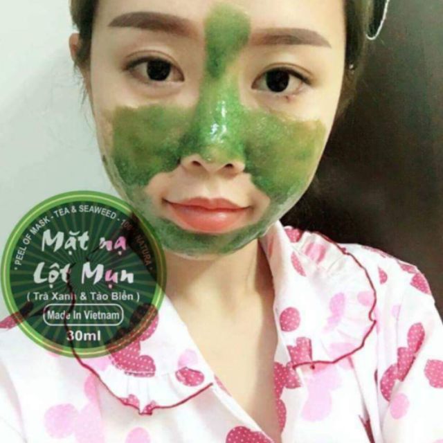 Sale Lột mụn trà xanh và tảo biển