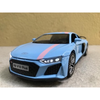 Mô hình xe ô tô audi r8 v10 plus 1:32