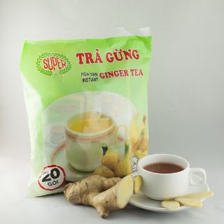 Bịch trà gừng hoà tan Ginger Tea 400gr