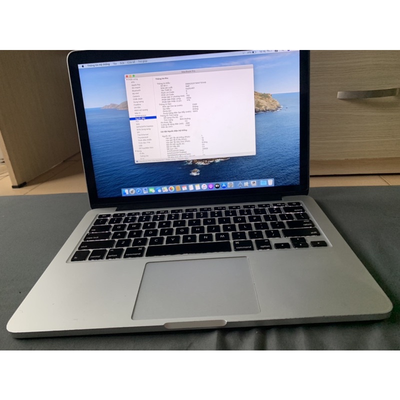 Pass nhanh Macbook Pro 2014 core i5 256gb