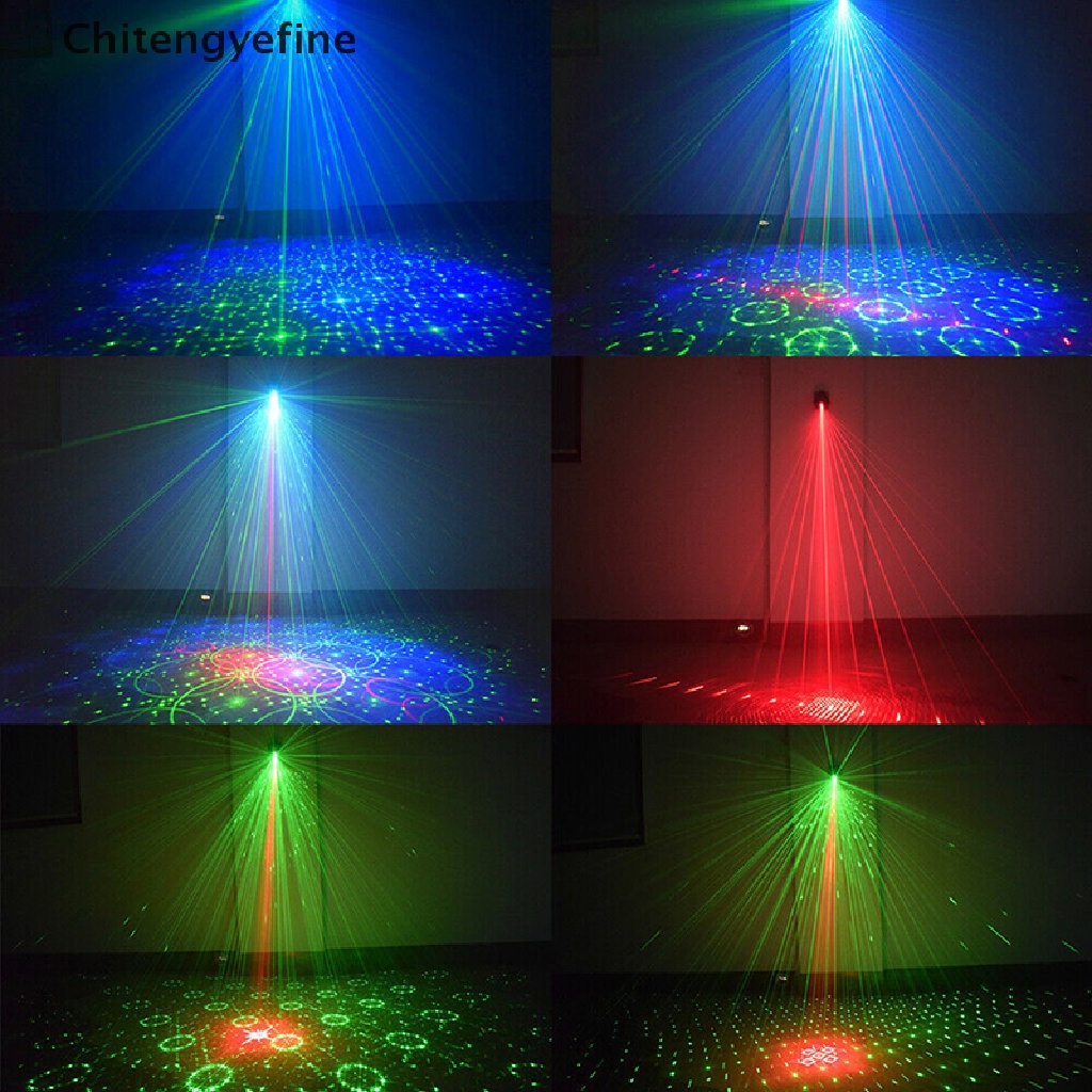 Đèn chiếu Laser LED RGB ánh sáng sân khấu 60 họa tiết dành cho tiệc tùng KTV hợp đêm DJ Disco