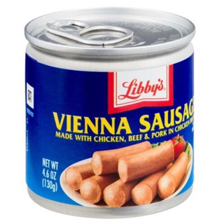 Xúc xích Libbys Vienna Sausage của Mỹ hộp 130gr date 08/22