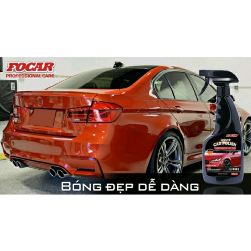 Focar Polish- Tạo độ bóng bề mặt sơn, chai 500ml