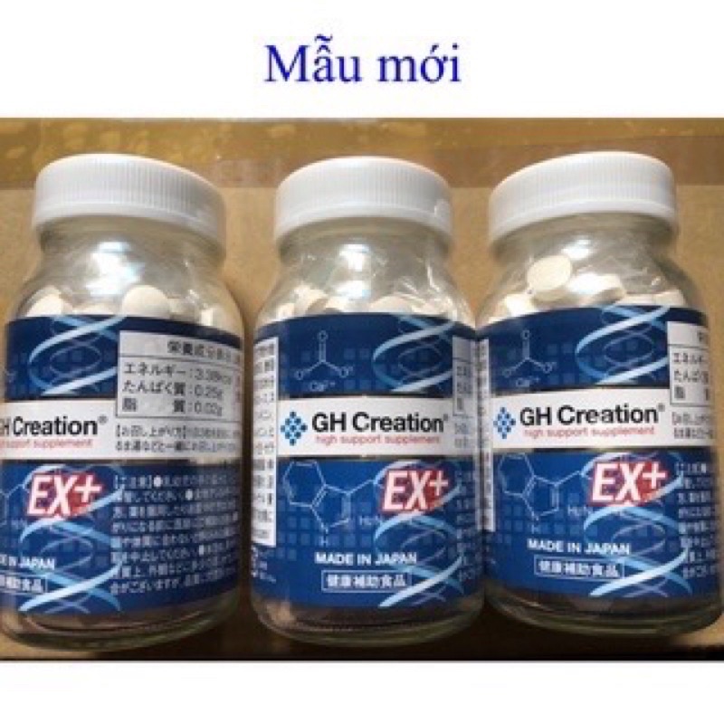 Tăng Chiều Cao GH Creation EX+ 270 viên  Nhật Bản Mẫu Mới 2022