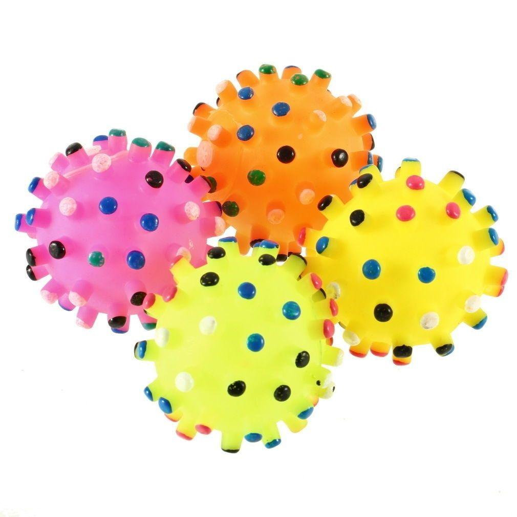 Elsweorth Đồ Chơi Huấn Luyện Ăn Uống Bóng Dệt Thoát Nước Giá Rẻ Bằng Cao Su Đầy Màu Sắc Vui Nhộn Cho