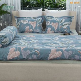[NewArrival]  Bộ ga (drap) Basic Silk EDENA Mẫu 1015 - Cao  Cấp - Chính Hãng