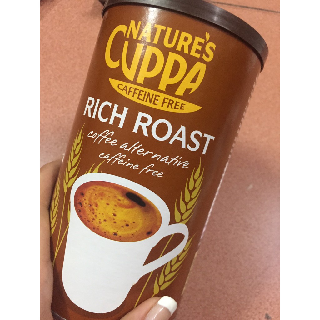 Cafe Ngũ cốc Đức- Natures Cuppa Rich Roast Coffee Alternative Caffeine Free 125g- Thực dưỡng Online