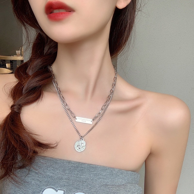 Vòng cổ mặt hình chân dung phong cách hip hop thời trang