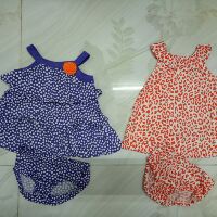 Set đầm kèm chip Carter bé gái