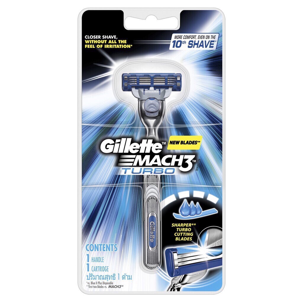 Dao cạo râu Gillette Mach 3 (3 lưỡi)