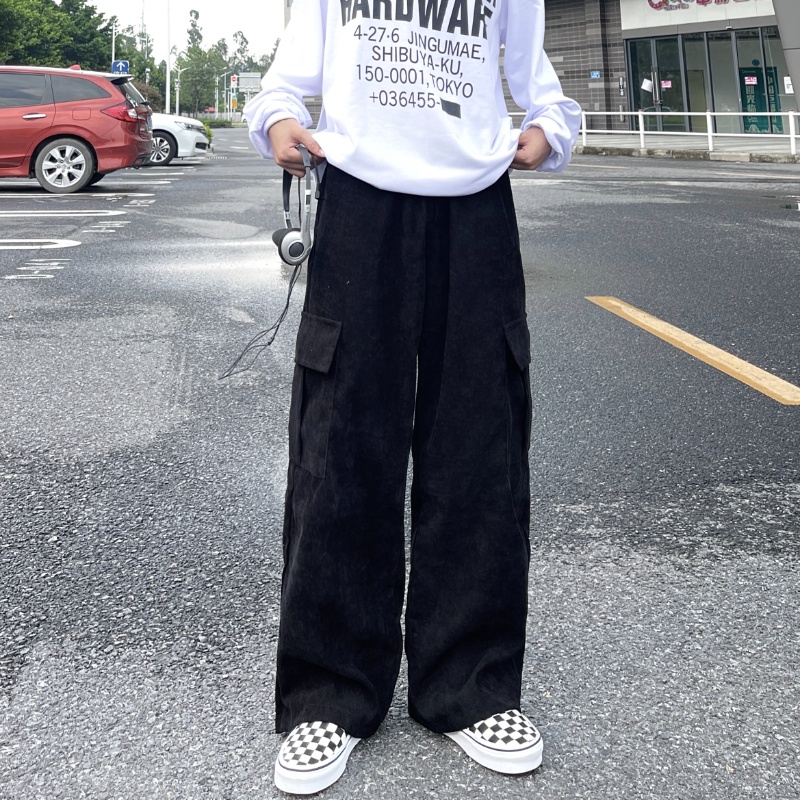 Quần Nhung Ống Rộng Size M-3Xl Thời Trang Cho Nam quần jean nam