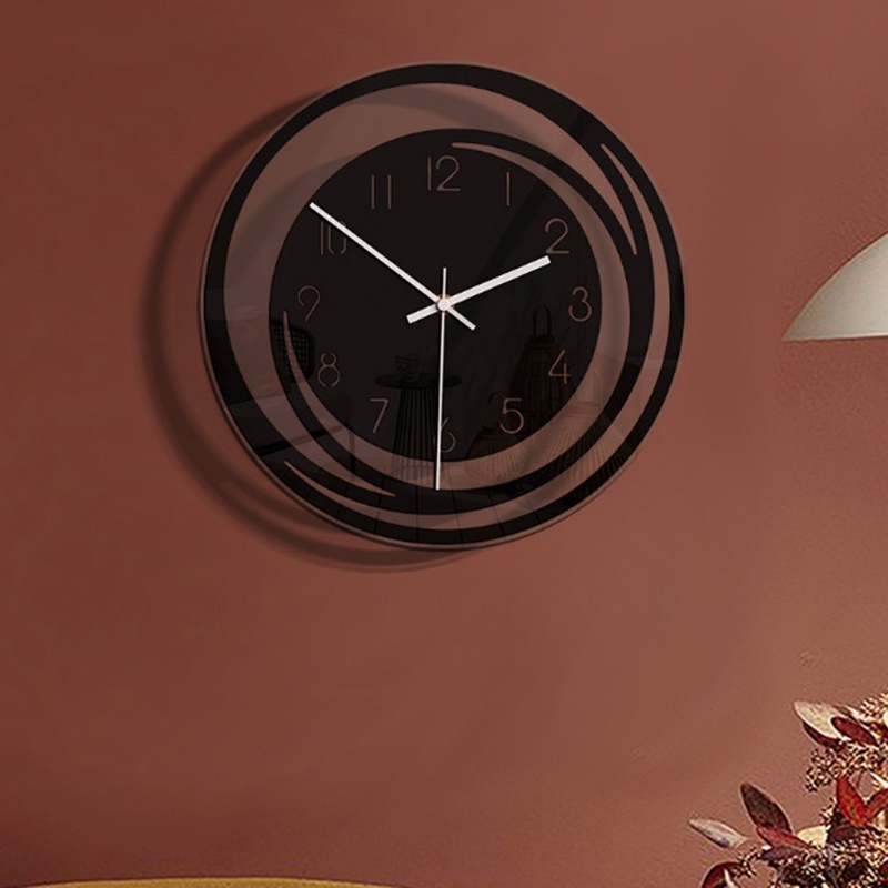 Đồng Hồ Treo Tường Bằng Acrylic Trong Suốt Thiết Kế Tối Giản Phong Cách Bắc Âu Độc Đáo Trang Trí Nhà Cửa