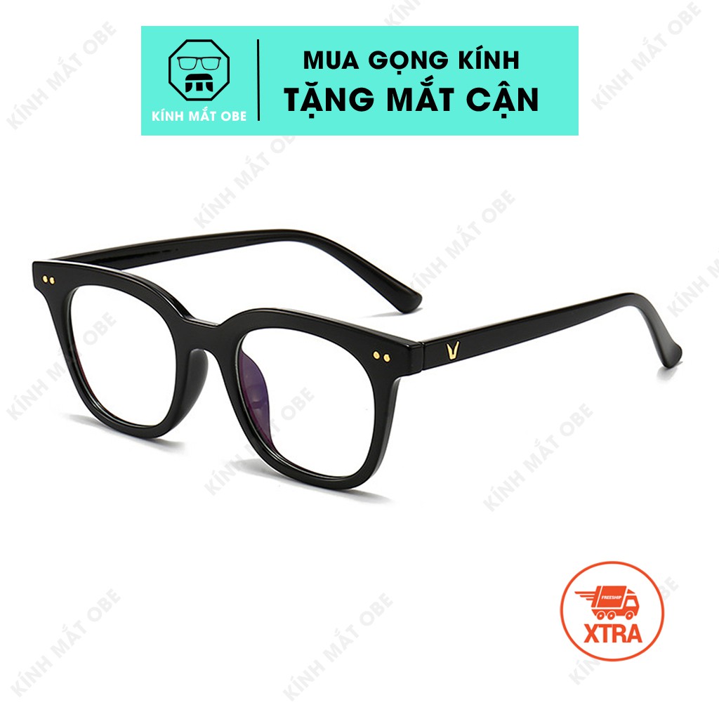 [ TẶNG MẮT CẬN THEO ĐỘ ] Gọng Kính Cận Mắt Vuông Chữ V Thời Trang Nam Nữ OBE 3331 - Kính Cận Thời Trang Giá Rẻ | BigBuy360 - bigbuy360.vn