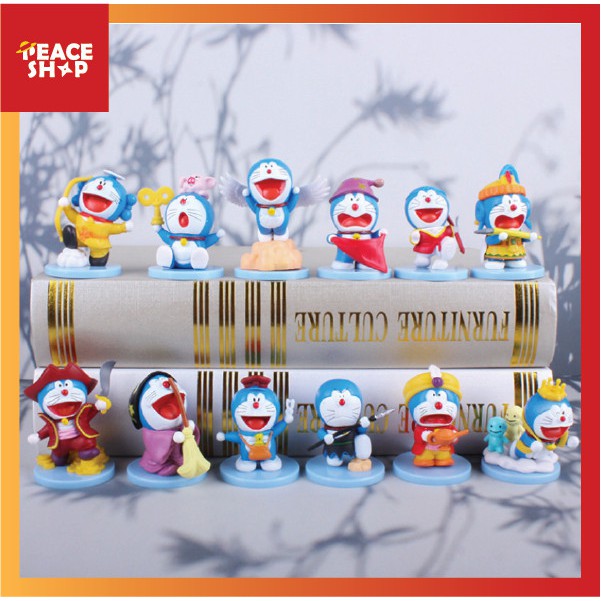 Mô Hình Doraemon Chibi Theo Mẫu Truyện Dài, Phiên Bản Kỷ Niệm 35 Năm MH33