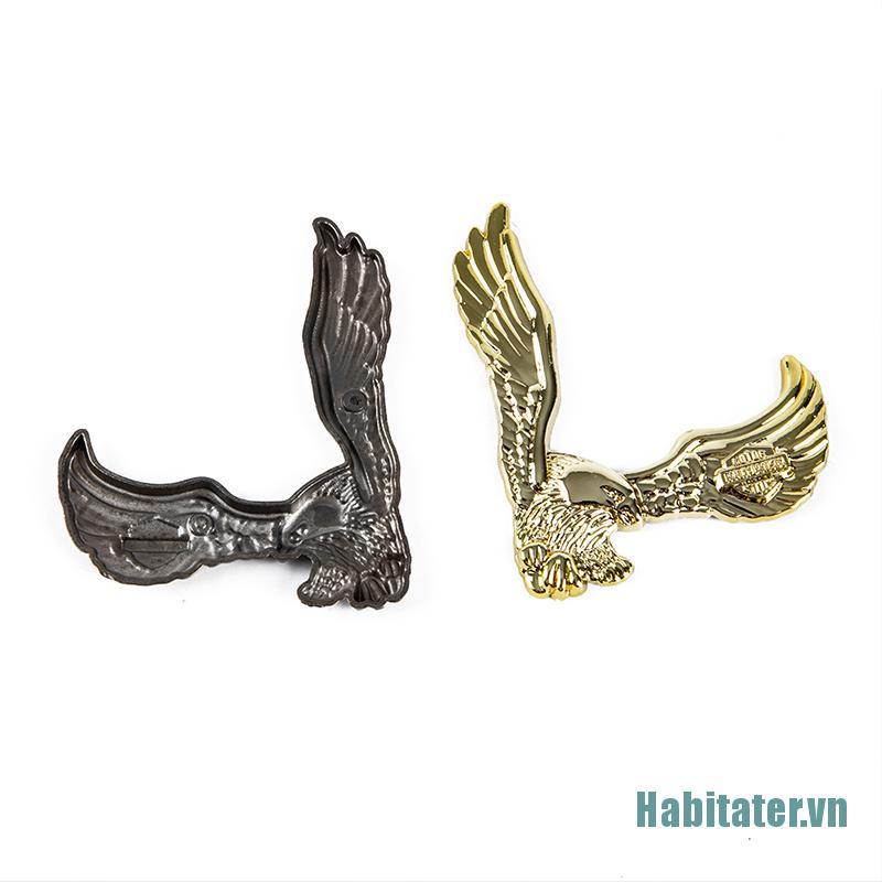 【Habitater】3D Metal Car Sticker Eagle Emblem Badge Auto Body Decals Motorcycle Car Decor