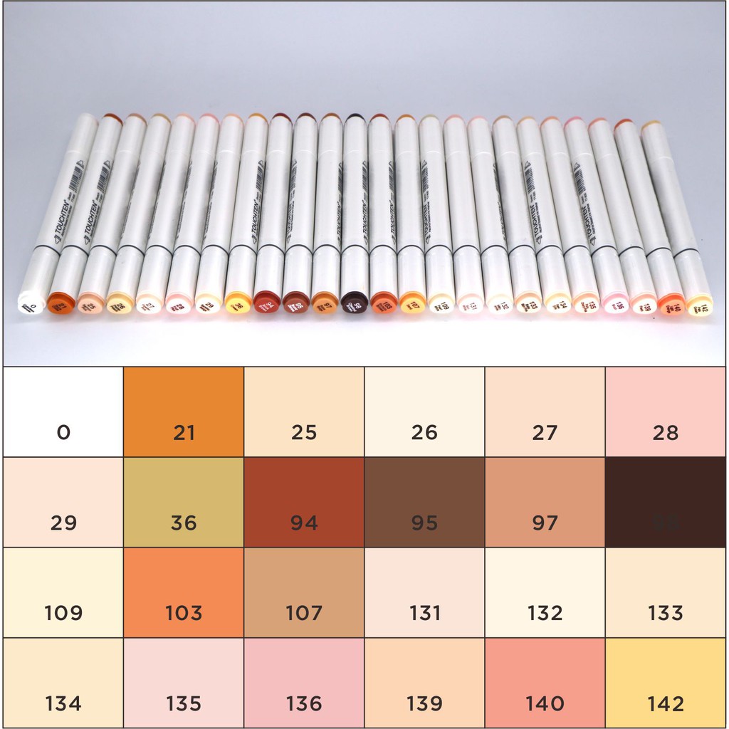 Marker pen seamiart double-ended marker 12/24 colors