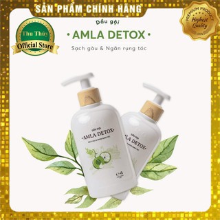 [DEAL SỐC 1K]Dầu Gội Amla Detoc Ngăn Rụng Tóc Chiết Xuất Từ 8 Loại Thảo Mộc Qúy Hương Cỏ Ngọt Nhập Ngoại  300ml