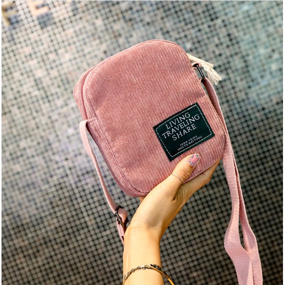 Túi tote vải bố trơn đi học đeo chéo giá rẻ | BigBuy360 - bigbuy360.vn