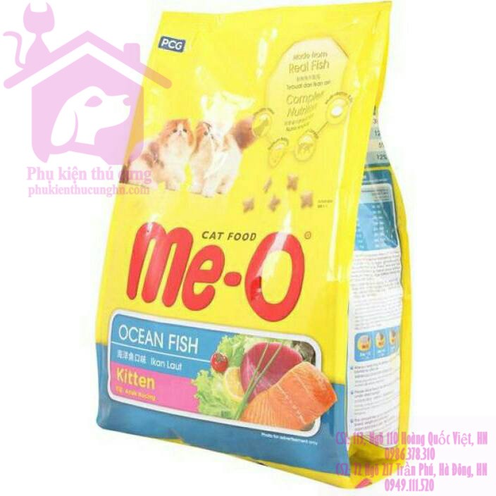 Thức ăn cho mèo con Me-o 400g kitten vị cá biển Ocean Fish - Phụ kiện thú cưng Hà Nội