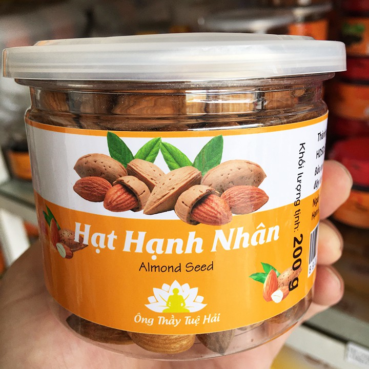 Hạnh Nhân Sống Quy Nguyên túi 200g