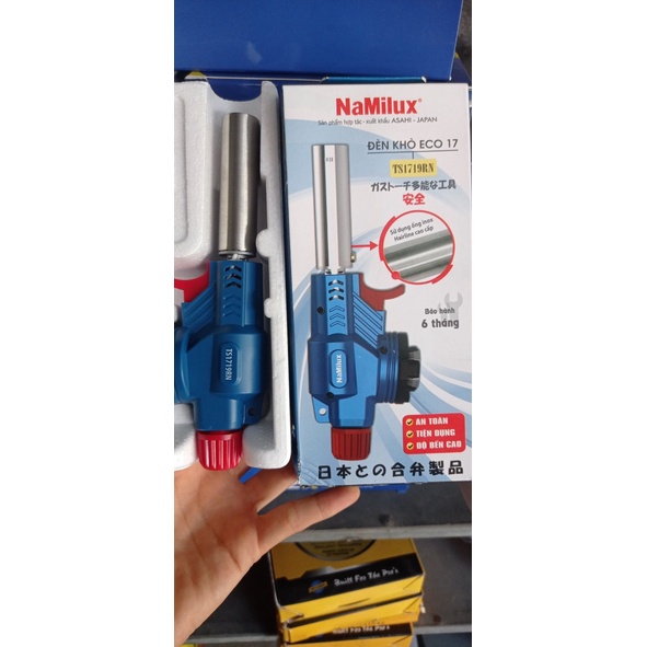 Khò gas mini NaMiLux chính hãng, hàng công ty chắc chắn bền đẹp.Đảm bảo chất lượng 100%