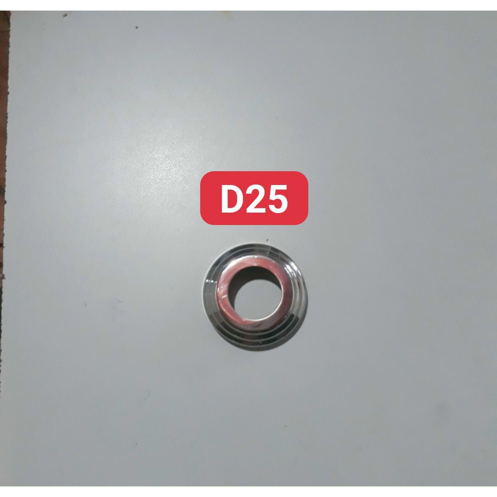 10 CÁI CHÂN ĐẾ INOX 304 KT D16-D19-D22-D25-D32-D38-D42-D51-D60-D63-D76-D90-D102-D114