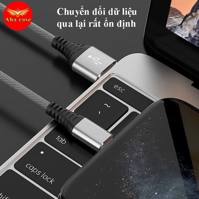 Cáp sạc nhanh M11s, M12s Chính hãng SD Design dây sạc iPhone, TypeC, Micro - Siêu bền - Chống Gẫy Đứt - Bh 12 tháng