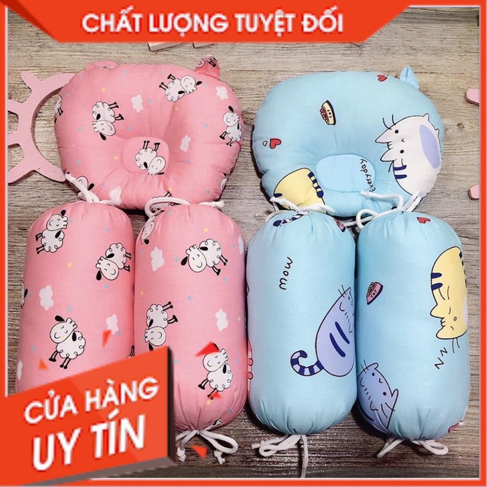 Bộ Gối Chặn Bông/ Chặn Đỗ Loại Lụa Tâm An Cao Câp Ngăn Bé Chống Lật