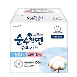 BĂNG VỆ SINH HÀN QUỐC SIÊU BẢO VỆ KLEANNARA SOONSOOHAN SIZE S (23CM) 18 MIẾNG