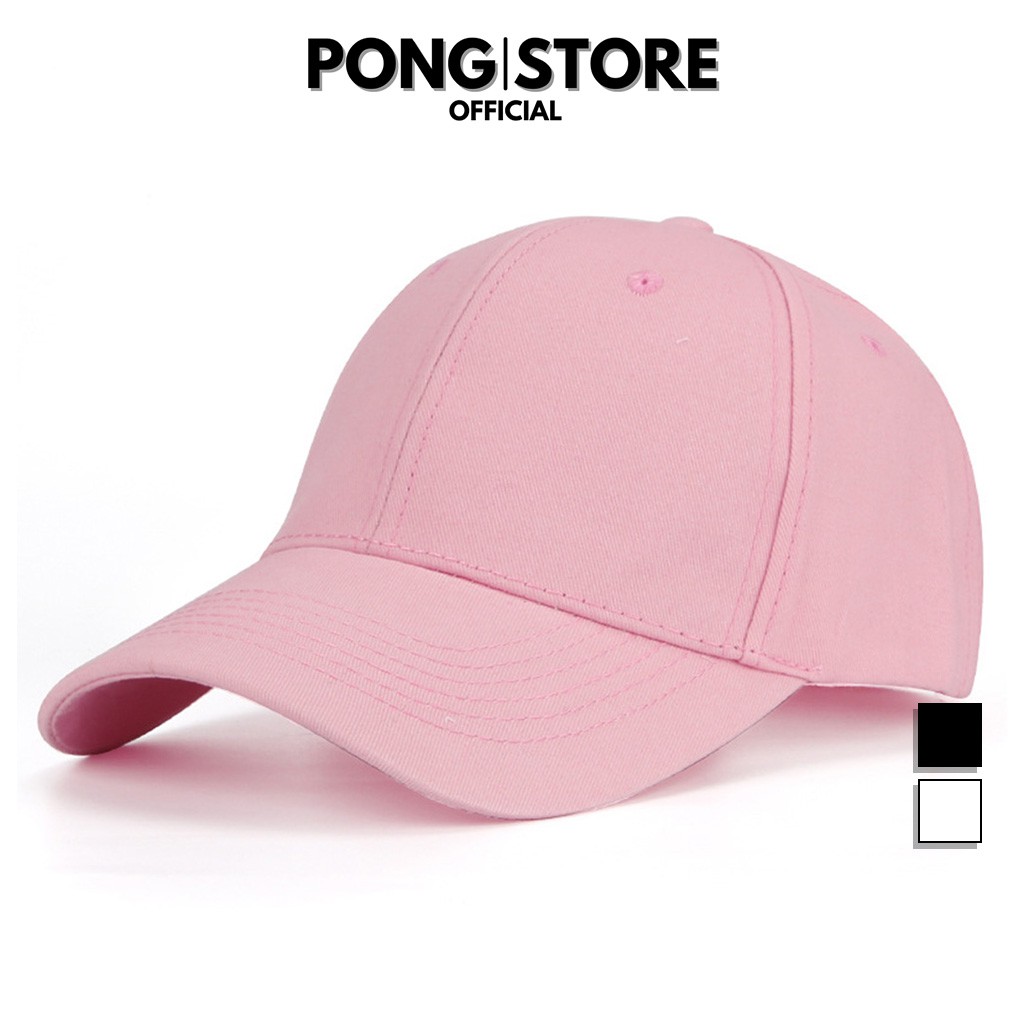 Mũ Lưỡi Trai Nam Nữ Basic Phong Cách Hàn Quốc, Nón Kết Unisex Chất Liệu Siêu Bền Với 5 Phối Màu
