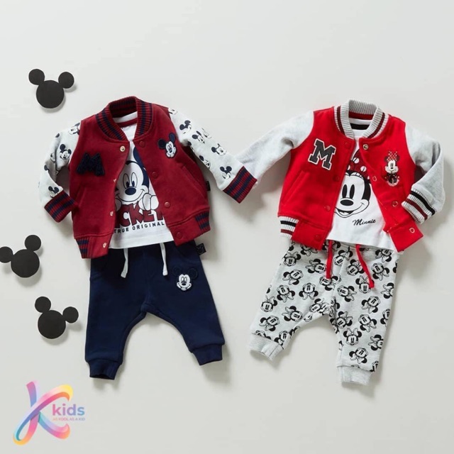 Set 3 món Mickey - Minnie HM