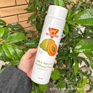 Phấn Tắm Khô Tẩy Bay Bụi Bẩn Không Gây Bết Dính Hương Đu Đủ 200g