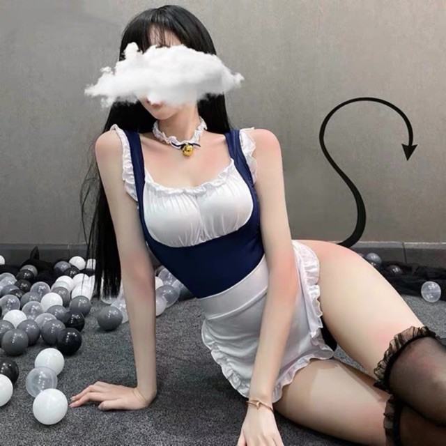 Cosplay hầu gái maid sexy gợi cảm 5.0 | BigBuy360 - bigbuy360.vn