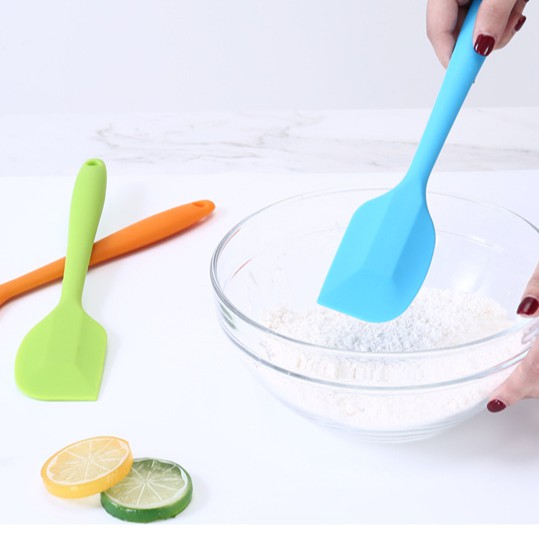 [CỠ LỚN] Spatula - Phới Dẹt Trộn Vét Bột Bằng Silicon Đúc Nguyên Khối 28CM