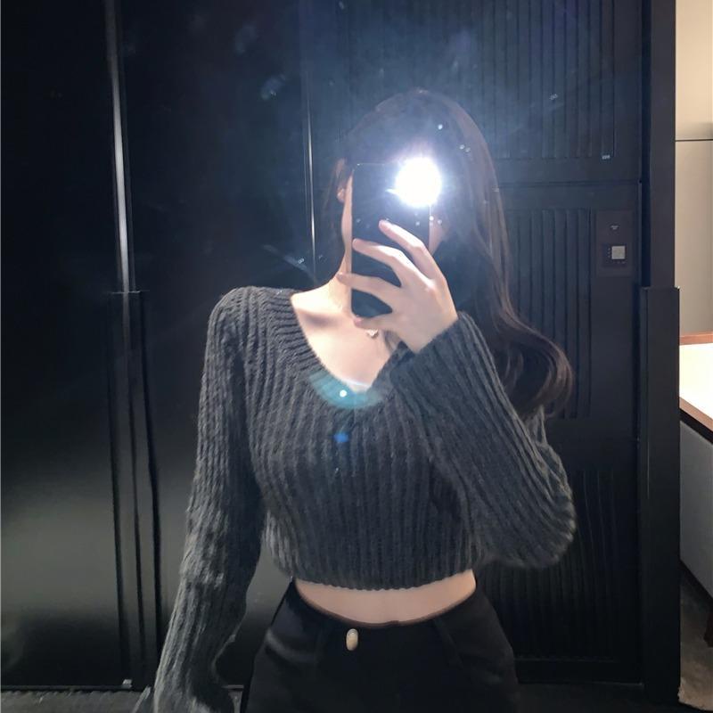 Áo Sweater Dệt Kim Phong Cách Thời Trang Thu Đông Kiểu Mới
