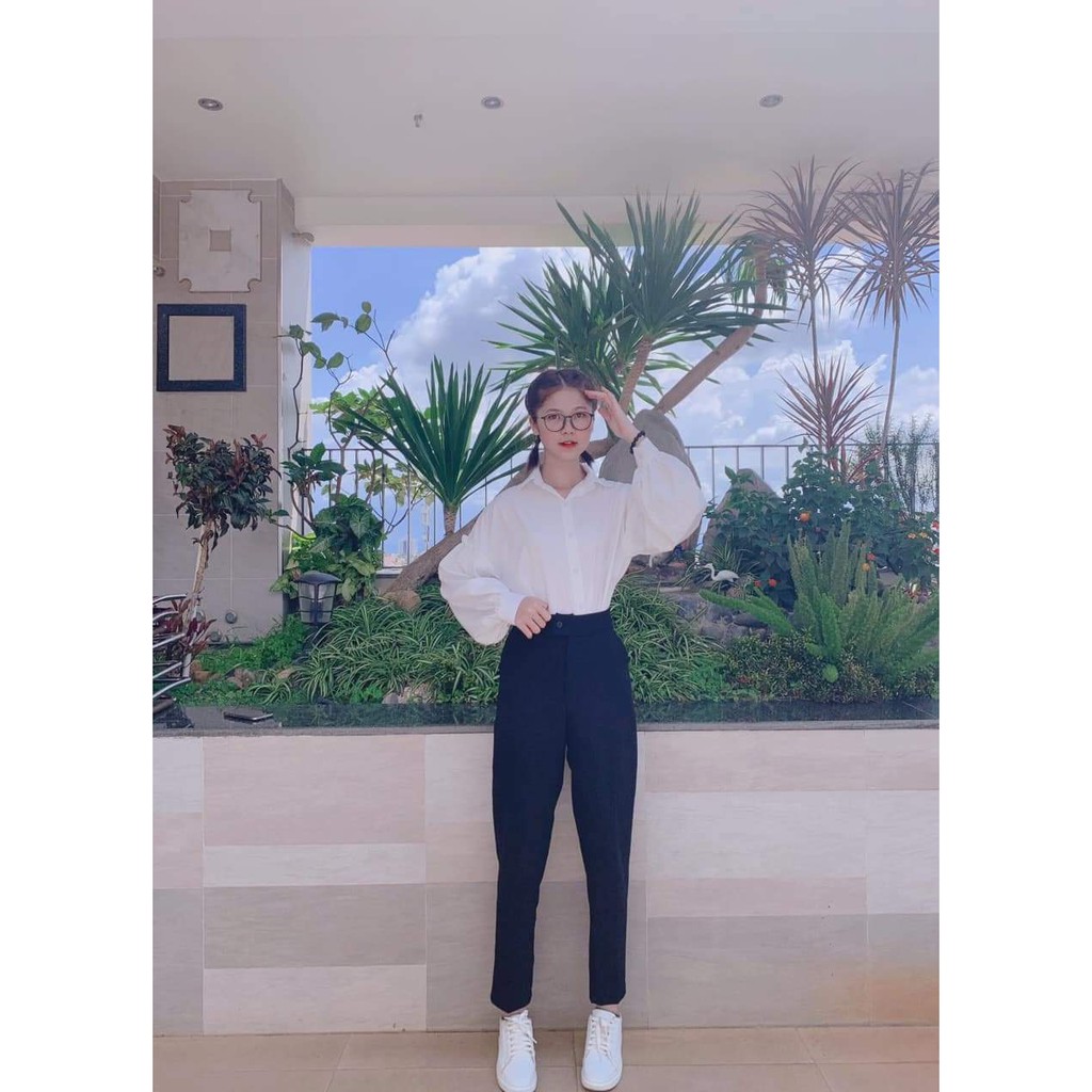 QUẦN TÂY,  QUẦN NÚT, QUẦN BAGGY TÂY ĐI HỌC, ĐI LÀM LƯNG SIÊU CAO,  QUẦN BAGGY NỮ | BigBuy360 - bigbuy360.vn