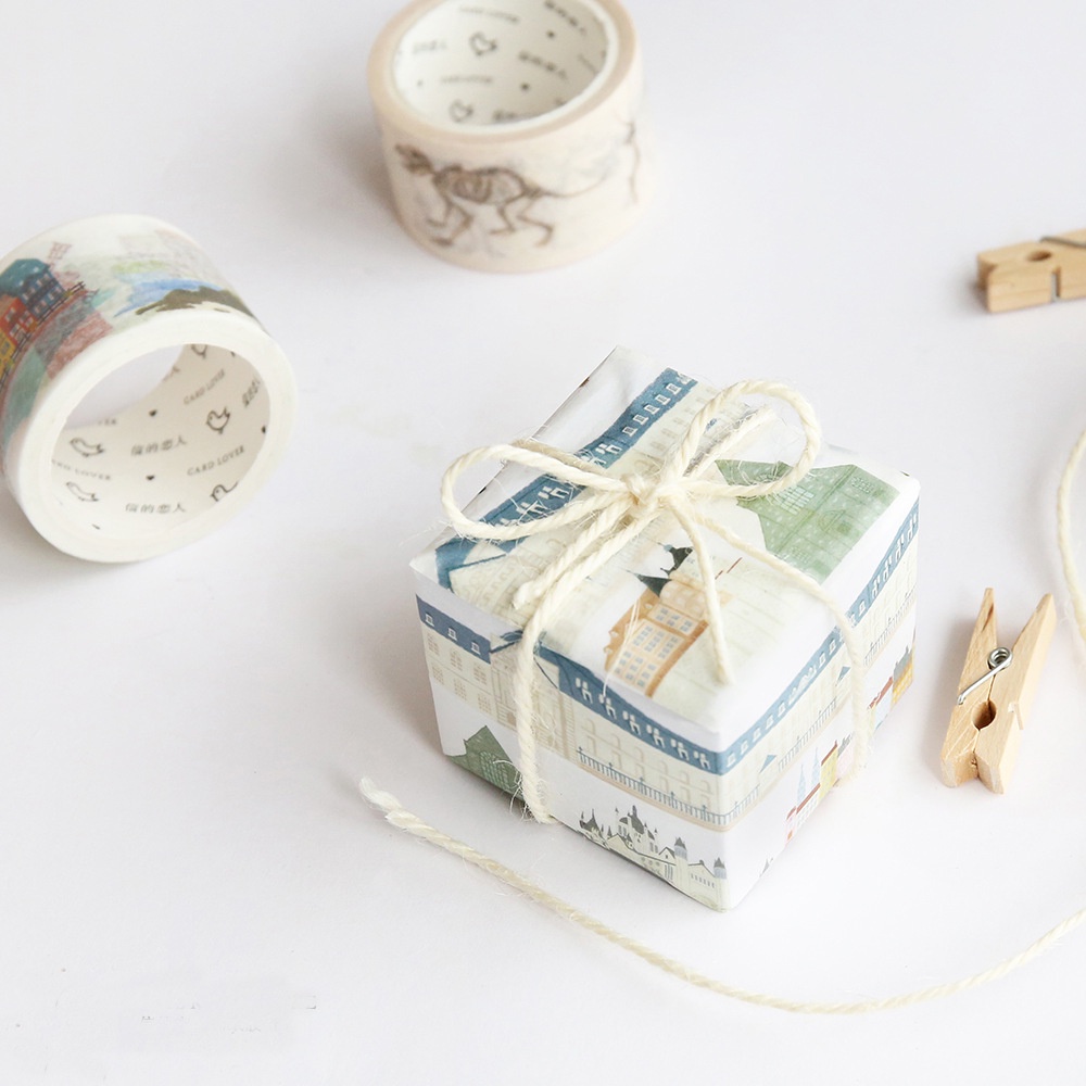 1 Cuộn Băng Keo Washi Nhật Bản 30mm X 7m