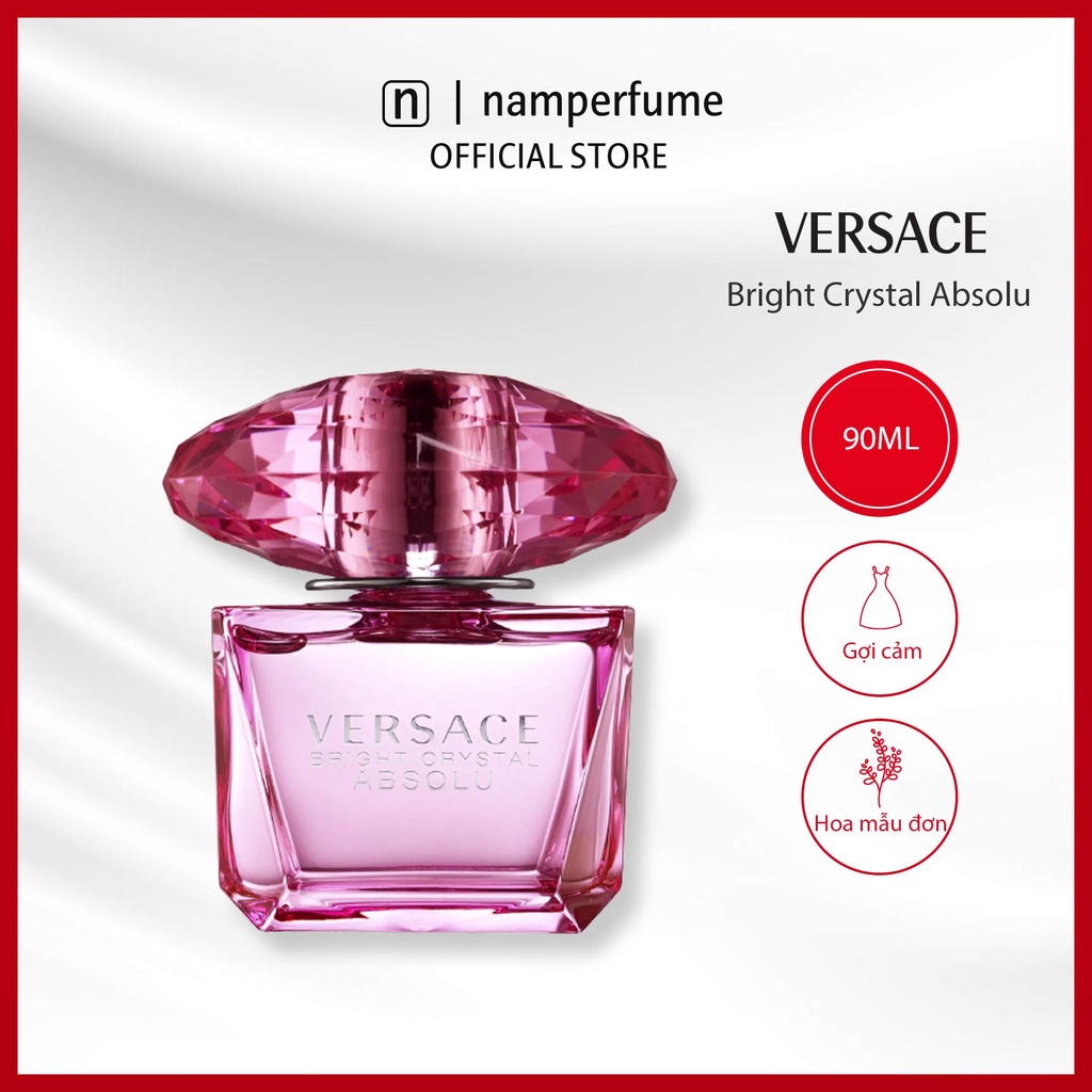 Nước hoa nữ Versace Bright Crystal Absolu
