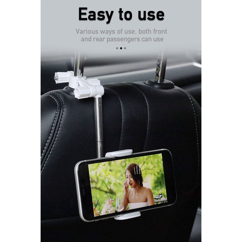 Giá đỡ điện thoại trên ô tô Giá đỡ gương chiếu hậu Giá đỡ ghế sau cho các bộ phận ô tô điện thoại di động 4.7-6.1 inch | BigBuy360 - bigbuy360.vn