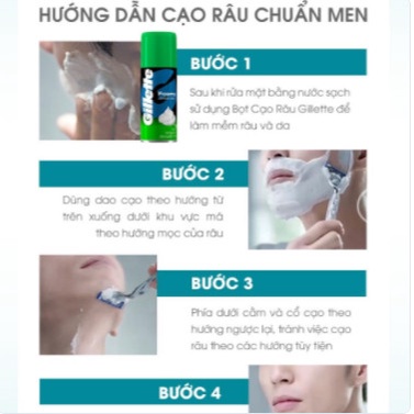 [ CHÍNH HÃNG ] Dao cạo râu Gillette Vector ( cán + 1 lưỡi dao đi kèm )