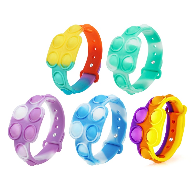 Vòng Tay Đồ Chơi Mềm Chống Áp Lực 10 &quot;Có Bong Bóng