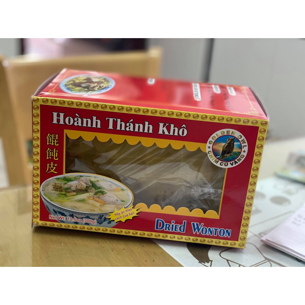Hoành Thánh Lá 300gr - Hoành Thánh lá khô xuất khẩu Mỹ