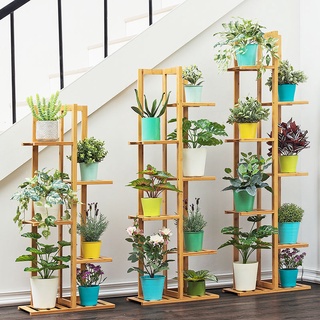 Kệ gỗ trồng cây, kệ hoa đa tầng để cây cảnh, thiết kế sang trọng đẹp mắt, chịu lực cao